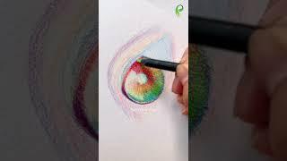5 in 1 Eye Painting ️  #shorts