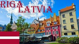 Walk Here: Riga, Latvia - 2024 - 4k UHD 60fps