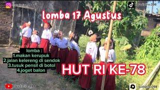 lomba 17 Agustus bersama murid SD | seru bnget 