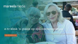 e.tv klink ŉ glasie op splinternuwe sepie