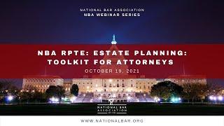 NBA RPTE   Estate Planning Toolkit for Attorneys