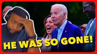 CRINGE Joe Biden FREEZES During White House Juneteenth Concert