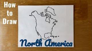 How to Draw North America