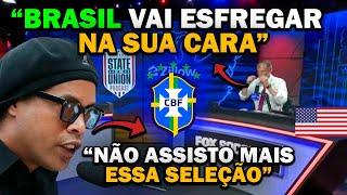 "SELEÇÃO SEM NADA" SUPOSTA FALA DE RONALDINHO GAÚCHO SOBRE A SELEÇÃO REPERCUTE MUNDO A FORA