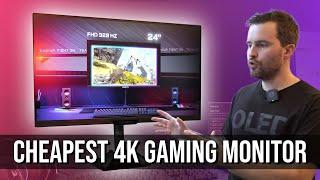 $300 4K Gaming Monitor, 4th-Gen WOLED, $500 280Hz QD-OLED - New Monitors from Gigabyte