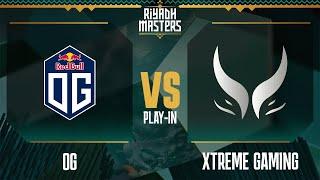 OG vs. Xtreme Gaming // Riyadh Masters 2023 – Day 2 – Play-In