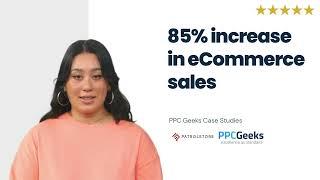 PPC Geeks | eCommerce Case Study  | Patrol Store  | 85% Increase in Revenue & Sales