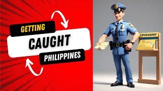 Caught in a police trap in the Philippines...