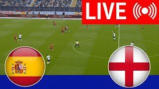  LIVE : Spain vs England | UEFA EURO 2024 | FINAL - Full PES 21 Simulation Gameplay