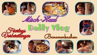 Daily Vlog / Misch-Haul / Bananenkuchen / Viel zu tun / Vorbereitungen:Torte und mehr / Mamaalltag