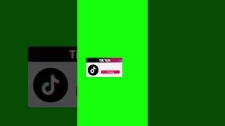 Folgen TikTok animation Green Screen