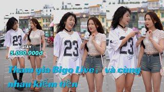 BIGO LIVE VN Street Interview Episode 1 - Kiếm tiền và tự mình tiêu tiền