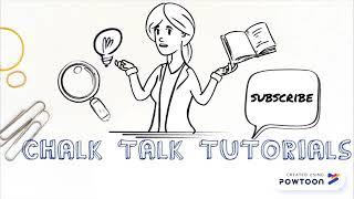 Chalk talk Tutorials