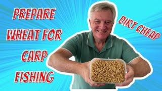 How to Prepare Wheat for Fishing - A Great Dirt Cheap Bait for Carp