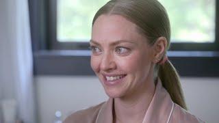 Amanda Seyfried in make-up chair talks about producing next project, motherhood | Vanity Fair