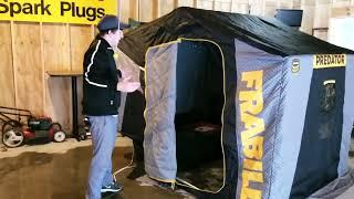 Frabill Predator 4255 w/ Side Doors- Best 2 Man Ice House?!