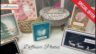 Embossing Technique Special Offer - Crafts Too Diffuser Plates With Jamie Rodgers