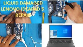 How Simple To Fix Liquid Damage Laptop | Lenovo IdeaPad5