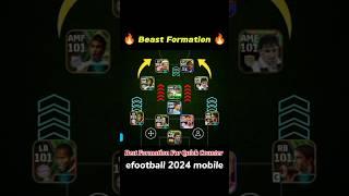 Best formation for quick counter in efootball 2024 | efootball formation #efootball #formation #pes