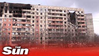 Civilians evacuate war torn city of Mariupol after Russian devastation