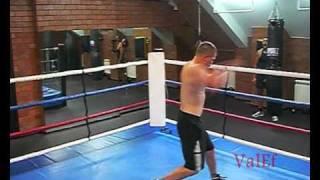 Alisher Rahimov's  training, sparring.