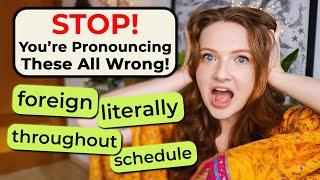 Most Common Pronunciation Mistakes in English 