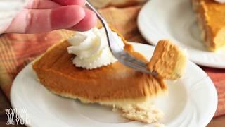 Low Carb Pumpkin Pie