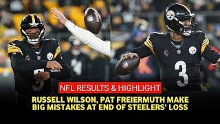 Russell Wilson faces intense backlash after bizarre mistakes in Steelers' loss