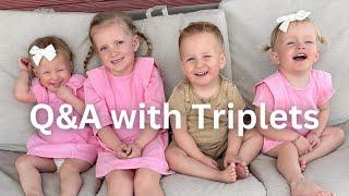 *Triplet Q & A*  Will we have any more babies?