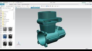 #NX CAD #Engine Case Design