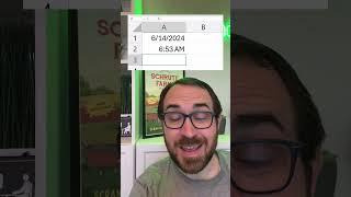 Insert the current date or time with these shortcuts in Excel or Google Sheets  #excel #workhacks