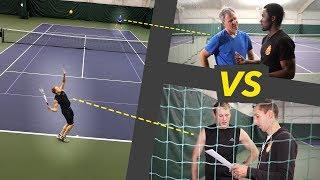 Coaching a NTRP 3.5 vs 3.5 Match - singles strategy & tactics