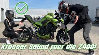 Endlich SOUND an der Z900 | Sc Project S1