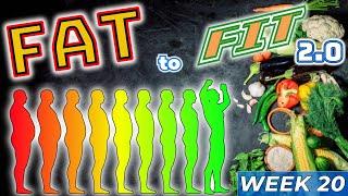 HEALTHY LIVING: Fat to Fit Challenge Week 20 #diet #workout #weightloss #weightloss #rv #journey