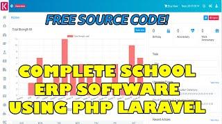 Complete School ERP System using PHP MySQL | Free Source Code Download