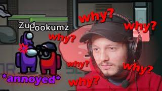 Lookumz annoys Zud by saying 'why'