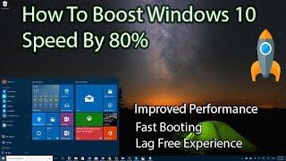 How To Boost Windows 10 Speed | Best Settings | HowToGeek