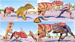 Ceratosaurus All Perfect Animations & Interactions  Jurassic World Evolution 2 - JWE, San Marie Bay