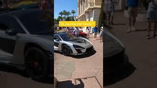 McLaren Senna in MC #car #cars #rich  #car #cars #ferrari #rich #luxury #fun #monaco #shorts