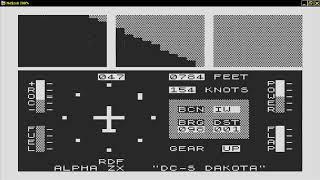 DC S Dakota Alpha Software nl FLIGHT SIMULATOR SINCLAIR ZX80 ZX 80 ZX81 ZX 81 19xx Science of Cambri