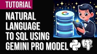 Natural Language to SQL using Google's Gemini Pro Model | SQL Database | Python