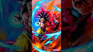 SON GOKU Transforms into super saiyan 4 🫣 #transformation #dragonball #anime #edit