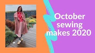 October sewing makes 2020