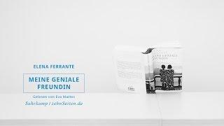 Elena Ferrante »Meine geniale Freundin« (Lesung)