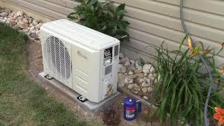 Senville Mini Split A/C Heat Pump Installation