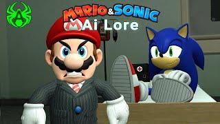 Mario & Sonic AI Meme Lore: Gmod Animated