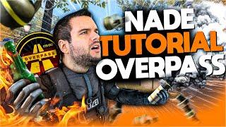 CS2 OVERPASS NADES, die dich auf GLOBAL ELITE boosten!  CS2 Overpass Nade Tutorial | TrilluXe