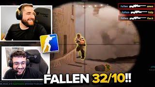 FALLEN JOGANDO PELA 1° VEZ NO CS2 O MAPA INFERNO