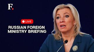 LIVE: Russia Foreign Ministry Briefing | Putin - Erdogan Meet | Kim Jong Un to Visit Russia