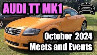 Audi TT - TT Car shows and TT Car Events in UK - October 2024